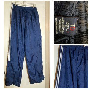 Tommy D New York Men's Navy Blue Track Pants